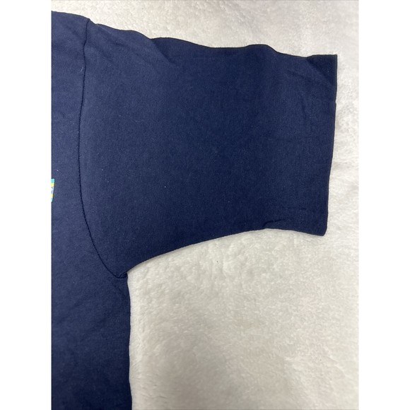 Vtg 90s Looney Tunes Blue Single Stich Tweety Graphic T-Shirt Size Medium/Large - Picture 3 of 8